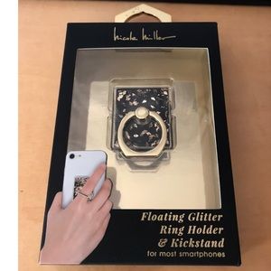 New Nicole Miller Ring Holder &Kickstand for phone